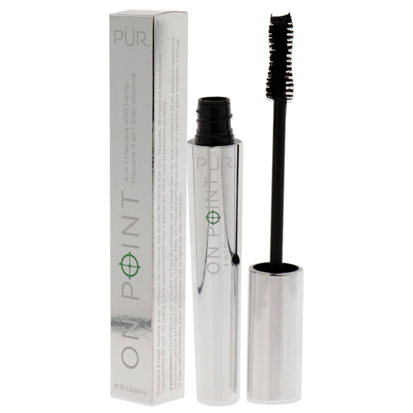 PÜR MINERALS On Point Mascara with Hemp, 1 ct.