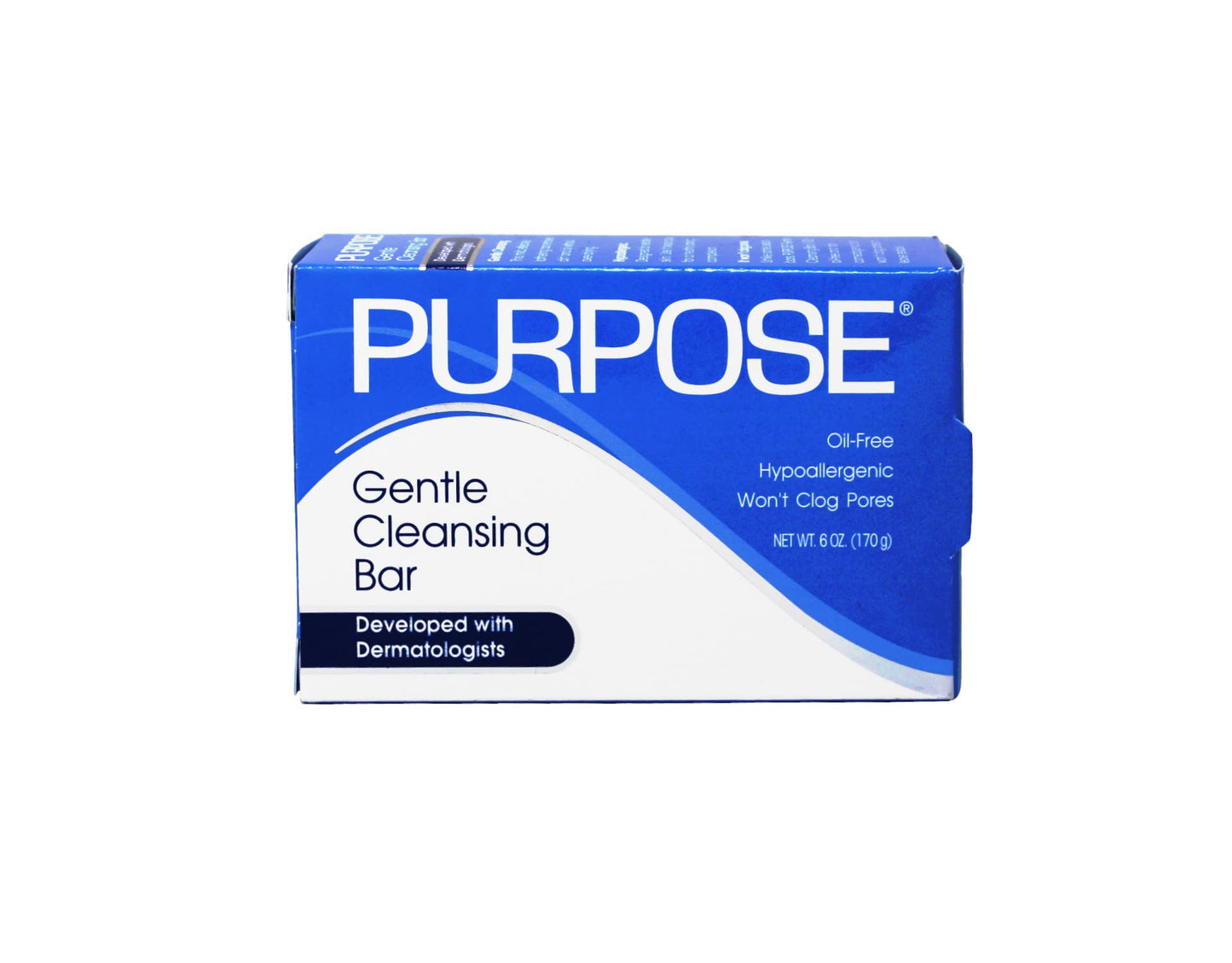 Purpose Gentle Cleansing Bar, Oil Free - 6 oz, Pack of 4