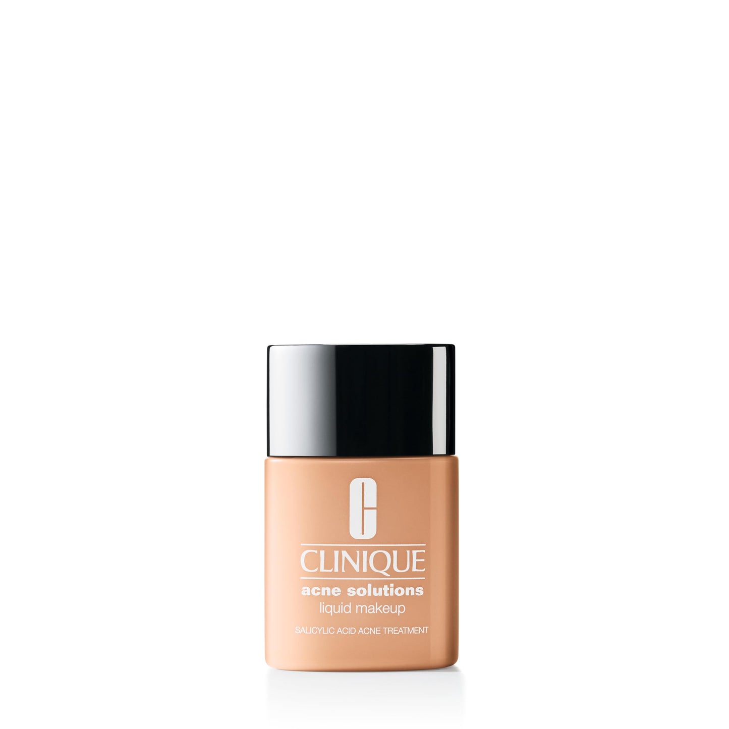 Clinique Acne Solutions Liquid Foundation Makeup With Salicylic Acid For Dry Combination to Oily Skin Types | Medium Coverage, Natural Matte Finish, Linen