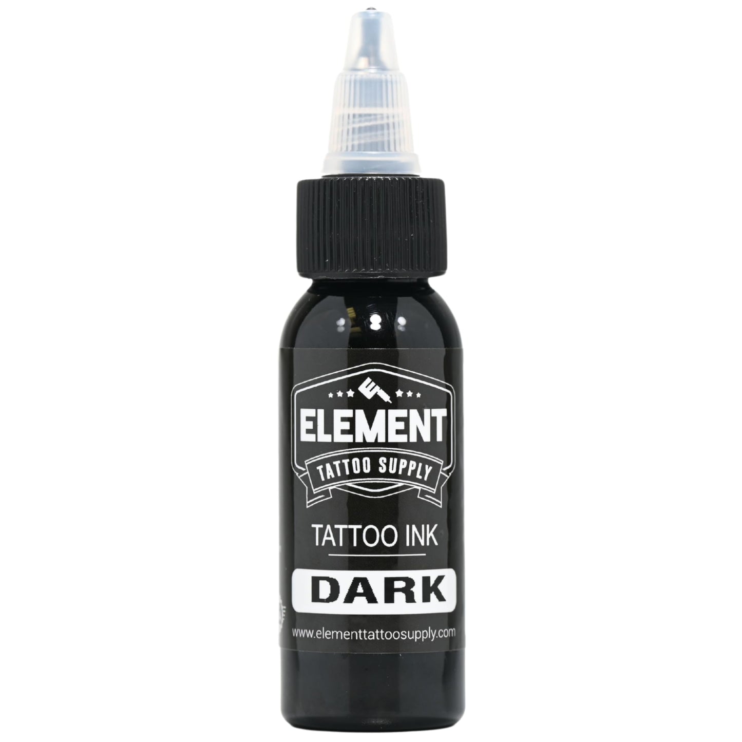 Element Tattoo Supply Dark Greywash Tattoo Ink Color for Professional Tattooing on Human Skin Solid Pigment for Smooth Shading Body Art Bottle Supply for Artists 1oz Bottle