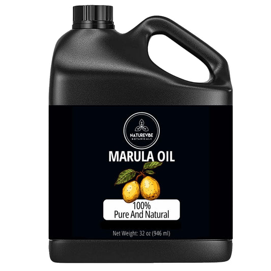 Naturevibe Botanicals Marula Oil 32 Ounces | 100% Pure and Natural | Great for Skin Care and Hair Care