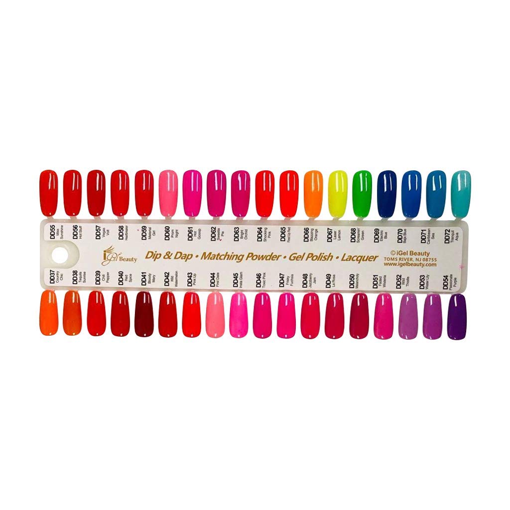 iGel - 100% Pure Nail Acrylic/ Dipping Powder - Dip & Dap Collection (DD032 - Candy Apple)