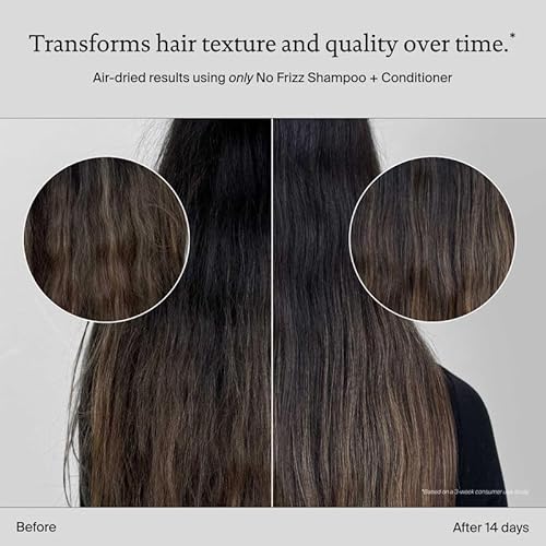 Living Proof Frizz-free Hair Essentials Kit - Travel Size No Frizz Shampoo, Conditioner, Smooth Styling Cream and Advanced Clean Dry Shampoo ($70 value)