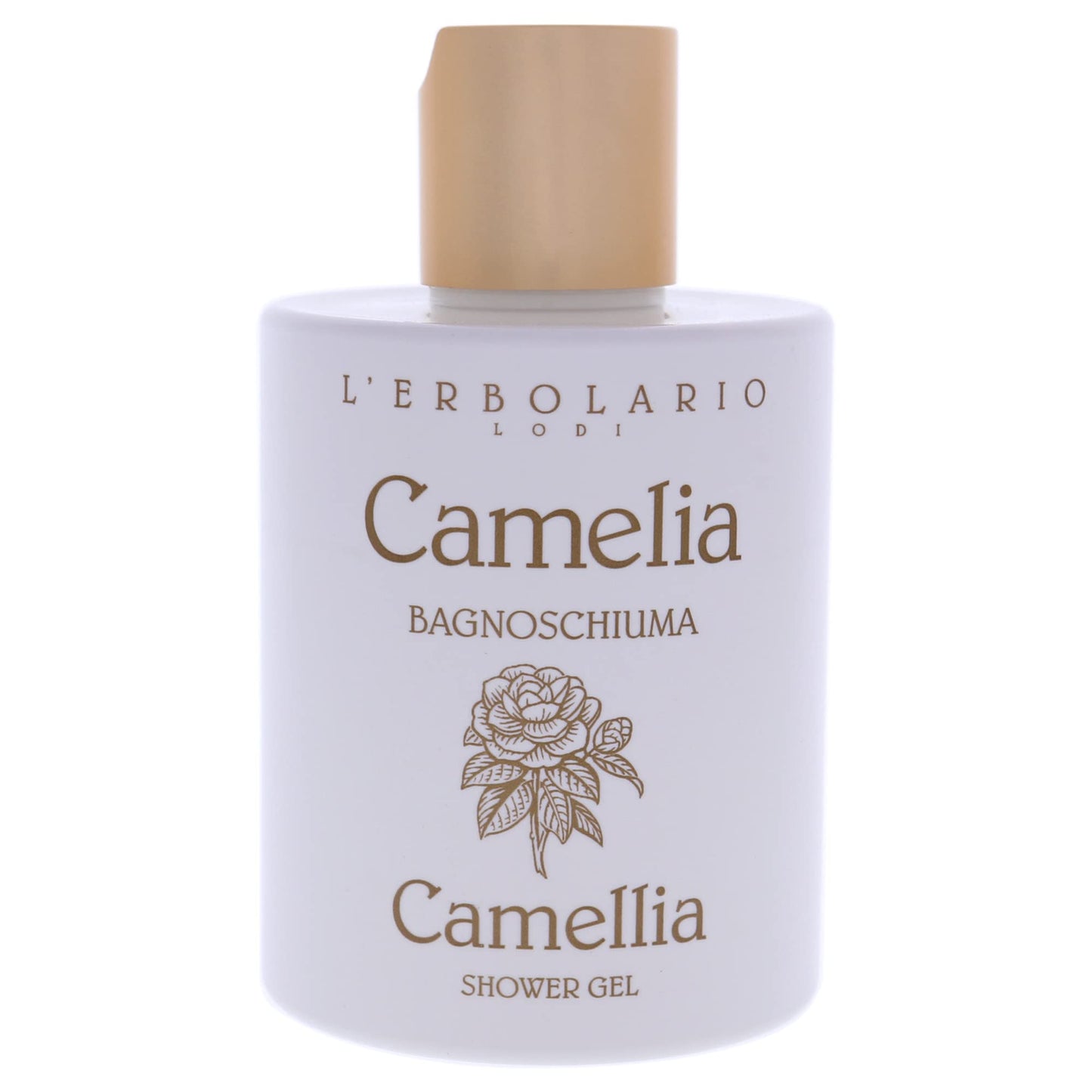 L'Erbolario Camellia Shower Gel - Effective And Gentle Cleansing Action - Helps Skin Maintain Its Natural Moisture - Harmony Of Long Lasting Perfumed Accents - Silicone And Paraben Free - 10.1 Oz