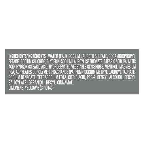 DOVE MEN + CARE Post-Workout Body Wash 3N1 Recharge 4 Count For Men With Menthol, 18 oz