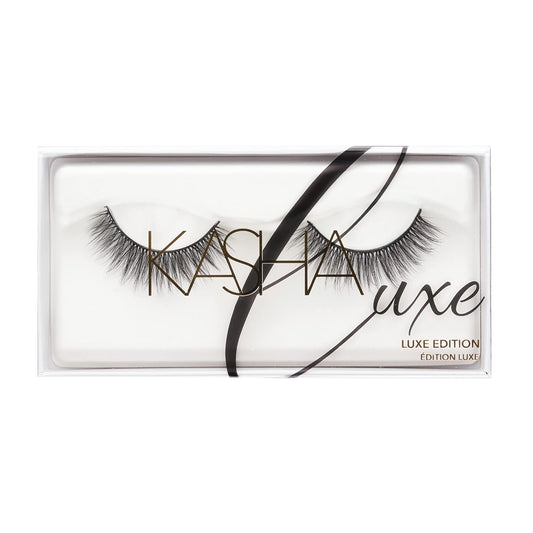 Kasha Lashes Luxe Edition Lashes - Spice it up | False Eyelashes, Lightweight & Comfortable, Synthetic Reusable Artificial Eyelashes , Vegan & Cruelty Free, Suitable for all Eye Shapes