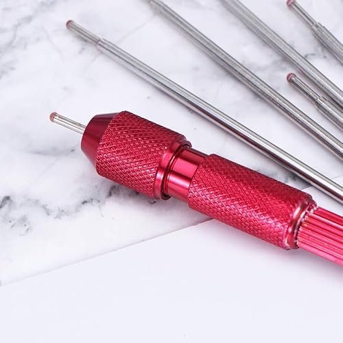 Exceart 20Pcs Tattoo Pen Holder Set£¬Marking Stencil Pens with Adjustable Grip - Professional Tattoo Supplies for Artists, Red & Purple