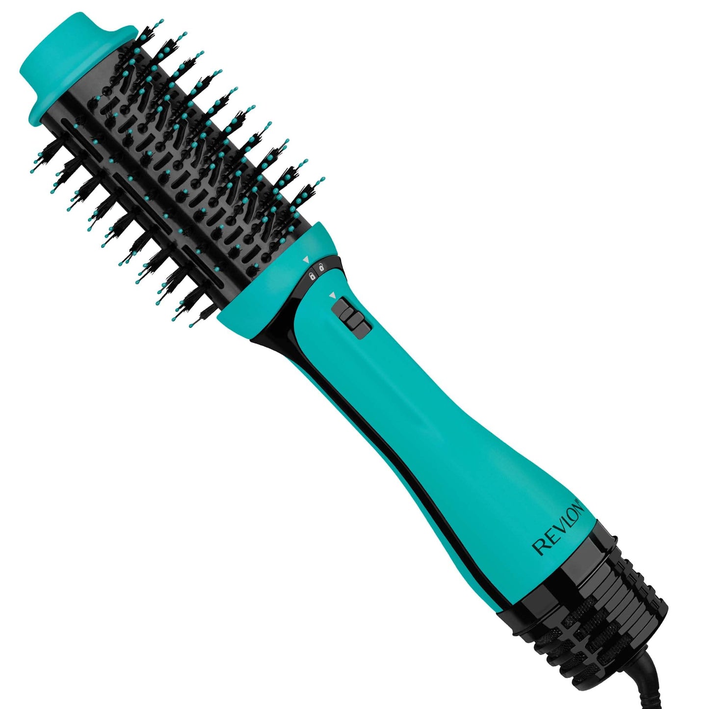 REVLON One Step Volumizer Plus Hair Dryer and Styler | More Volume, Less Damage, and More Styling Control for Easy and Fast Salon-Style Blowouts, Plus Travel Friendly (Teal)