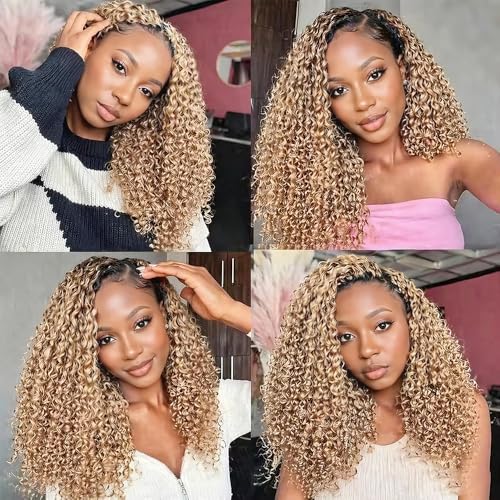 Burmese Curly Human Crochet Hair for Black Women - 16 Inch