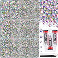 TINKRSTUFF 30,000 Pcs AB Rhinestones Bedazzling Kit with Jewelry Glue for Crafts & Nail Art