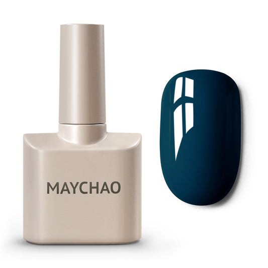 MAYCHAO 15ML Gel Nail Polish 1Pc Green Blue Gel Polish Soak Off UV LED Nail Polish Nail Art Starter Manicure Salon DIY at Home, 0.5 OZ