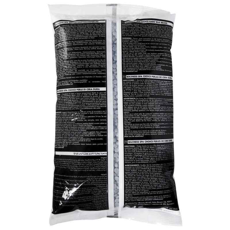 Waxness Spa Choice Mineral SIlver Demi Creamy Hard Wax Beads 2.2 lb / 1 kg