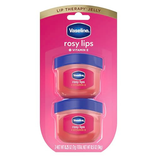 Vaseline Lip Therapy Rosy Lips Mini Tinted Lip Balm 2-Pack