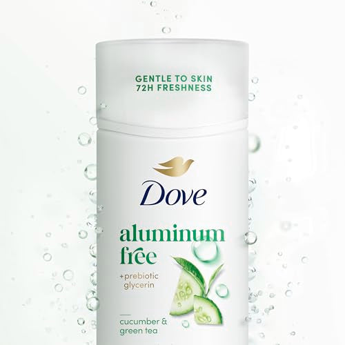Aluminum-Free Deodorant Stick with Cucumber & Green Tea - 2.4 Oz