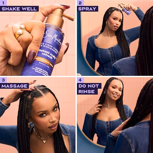 SheaMoisture Anti-Dandruff Scalp Refresh Spray, 4 fl oz