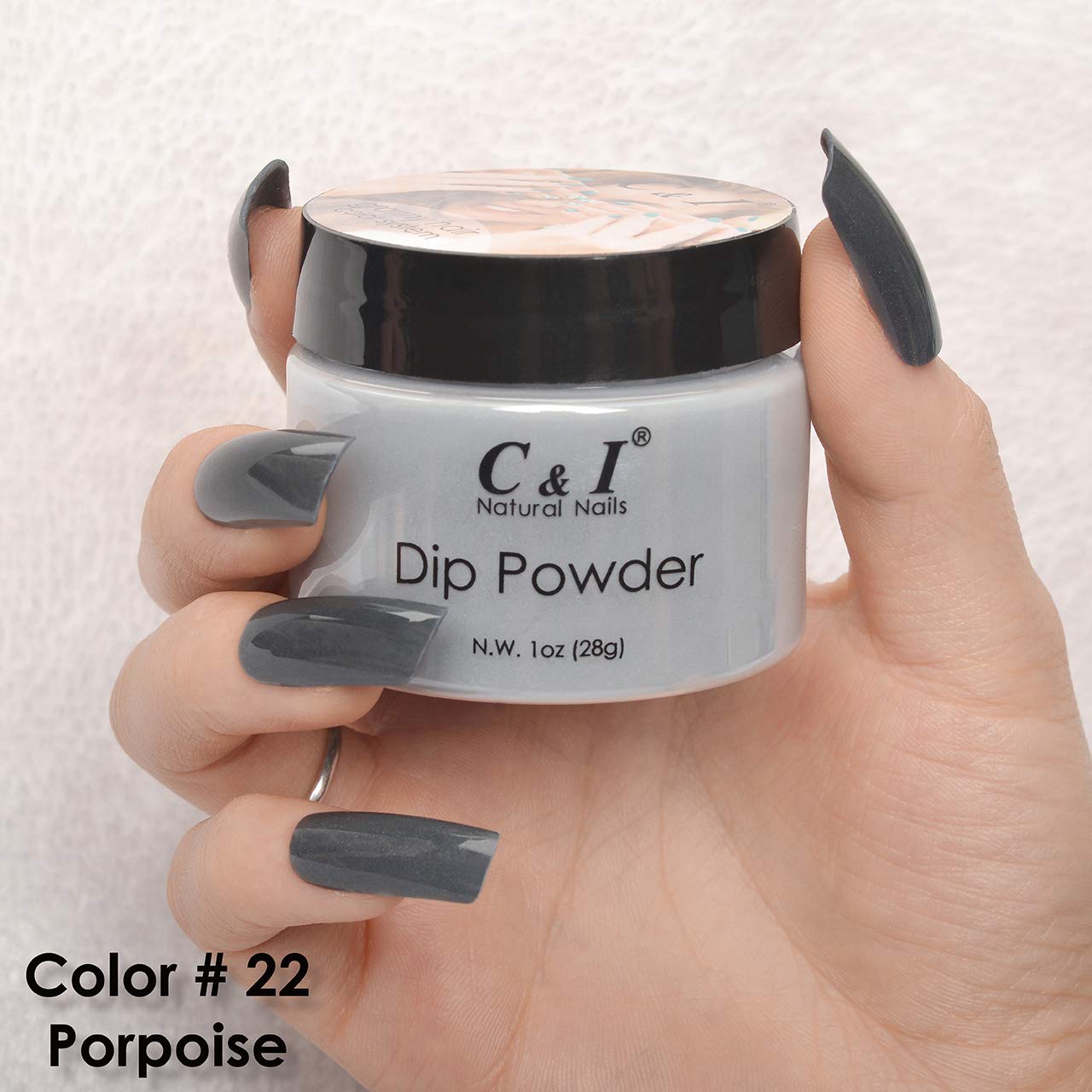 C & I Dip Powder Color No.022 Porpoise Granny Hair Color System