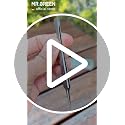 MR.GREEN Ingrown Hair Tweezers - Pointed Tips for Eyebrows & Blackheads