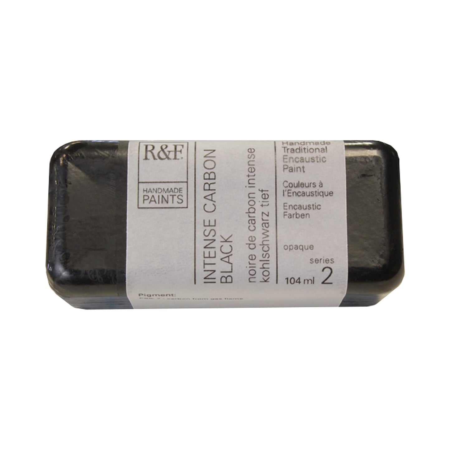 R&F Artist Encaustic Paint, Intense Carbon Black, 104 ml