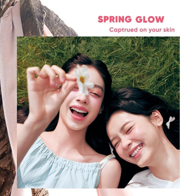 JUDYDOLL Glow Blush Balm - Hydrating, Buildable Cheek Color (01 Spring Awake)