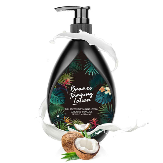 Tanning Bed Lotion, Tanning Lotion for Tanning Beds, Browning Lotion, Dark Tan Accelerator, Cruelty Free, Gluten Free, Mineral Oil Free, Moisturizing Formula for All Skin Types,10.15 FL oz