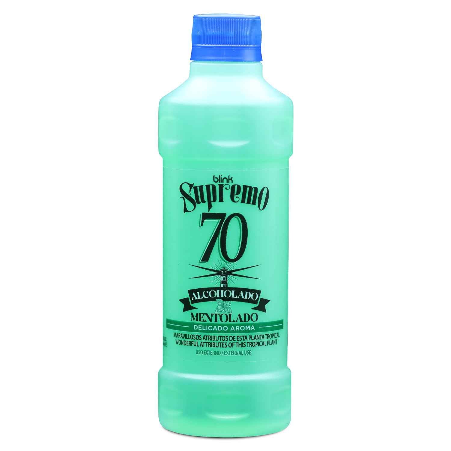 Supremo 70 Alcoholado Mentolado 12 floz (Pack of 3)