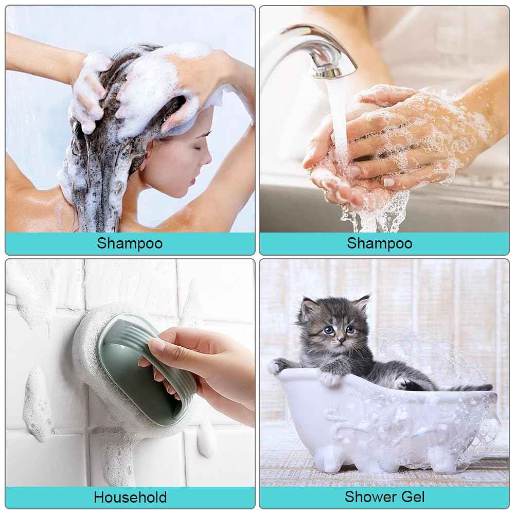 Cosywell Foam Soap Dispenser 2oz 10 Pack TSA Approved Empty Travel Pump Dispenser for Hand Soap Foaming Lash Shampoo for Cleanser, Dispenser(10Clear)