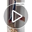 Cloud Makeup Mirror with Adjustable Stand - White