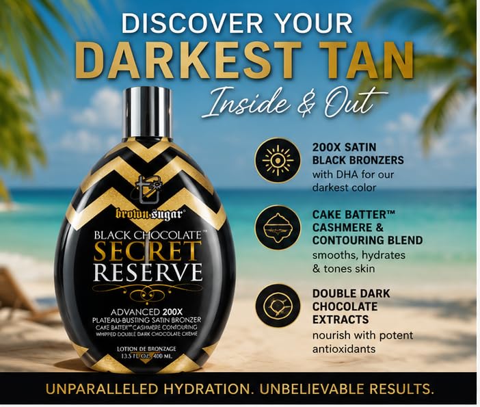 Brown Sugar Black Chocolate Secret Bronzer 13.5oz