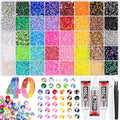 50000 Pcs 3mm Resin Rhinestones Bedazzling Kit with B7000 Glue