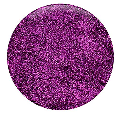 GLITTIES - Fuchsia - Pink Loose Fine Glitter Powder (.008") - Great for Nail Art, Nail Polish, Gel, Gel Polish or Acrylic Nail Powder - Solvent Resistant - (30 Gram Jar)