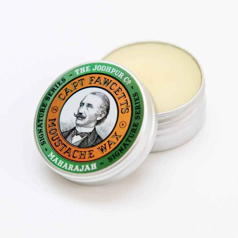 CAPTAIN FAWCETT Moustache Wax 0.5oz (0.5oz, Maharajah)