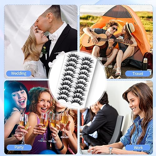 Soft Mink False Eyelashes - Reusable & Natural Look