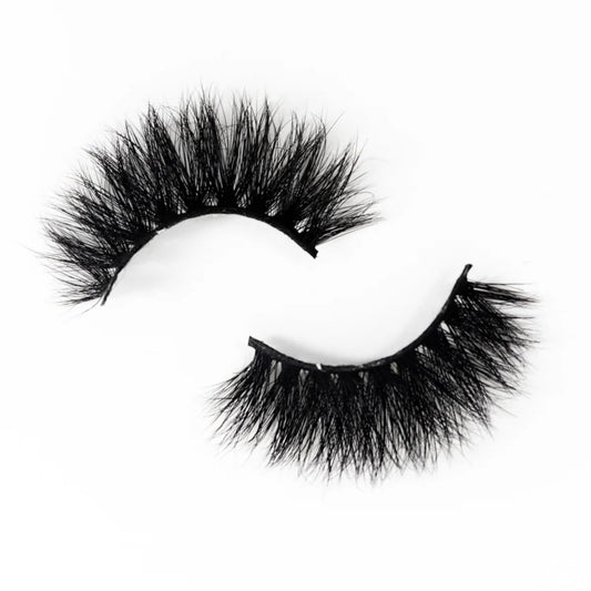 Garden of Lashes 3D Mink Lashes | Luxury Real Mink Eyelashes Cruelty-Free False Lashes Reusable, Maximum Volume 18mm-25mm Wispy and Fluffy Real Mink Lashes (Bella Donna)