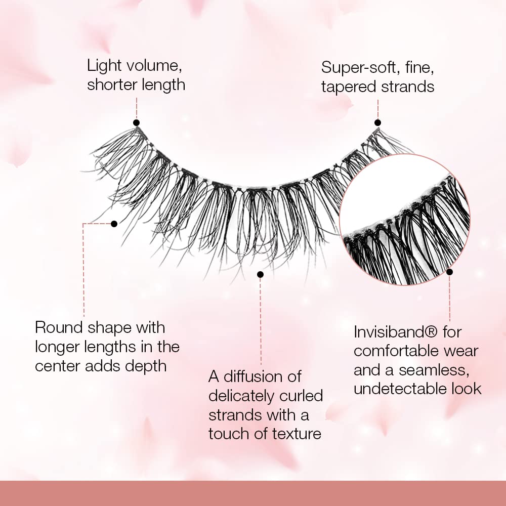 Ardell Strip Lashes Naked Lashes 430 with Invisiband, 1 pair