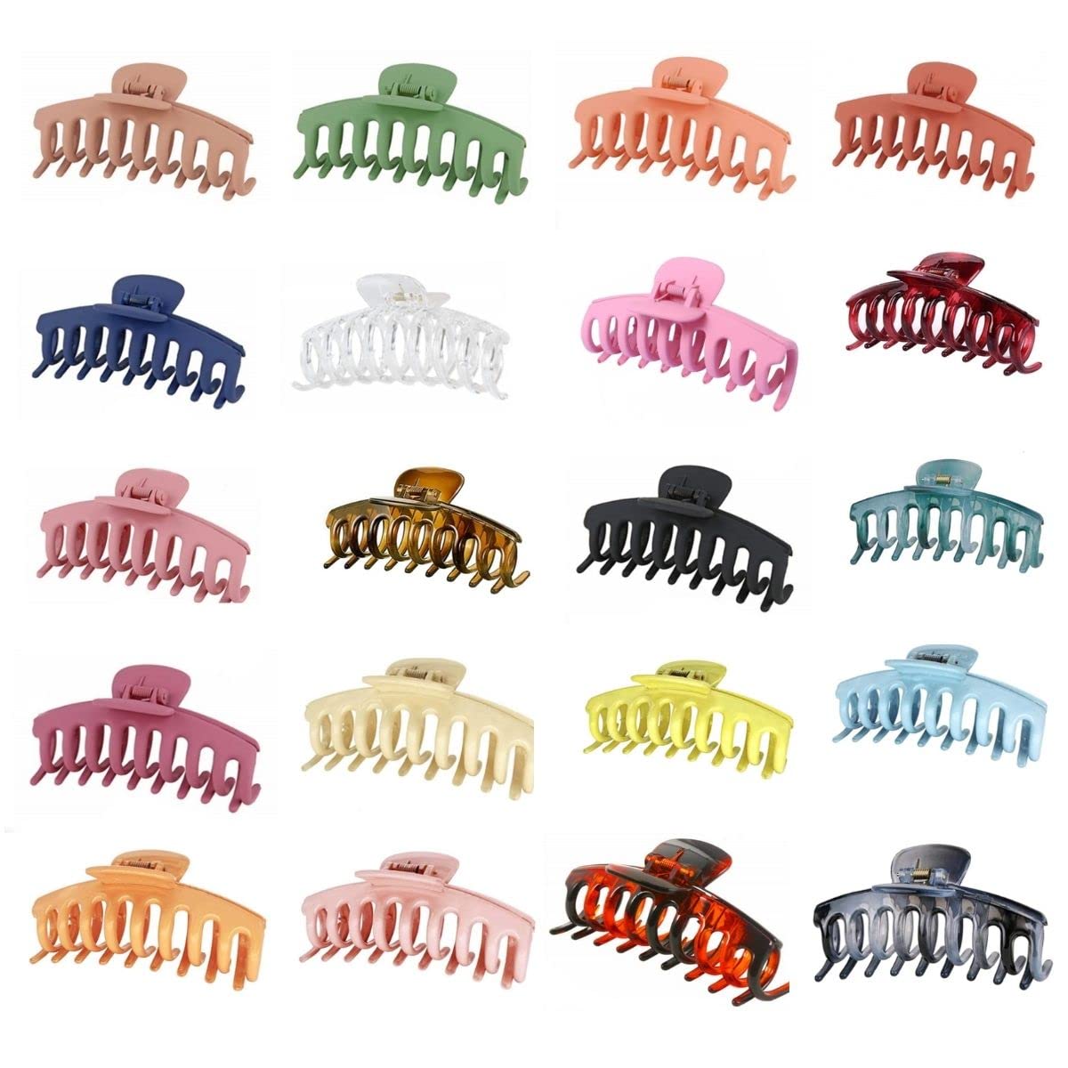 Excelis Hair Clips (4 Pack, DPGGL)