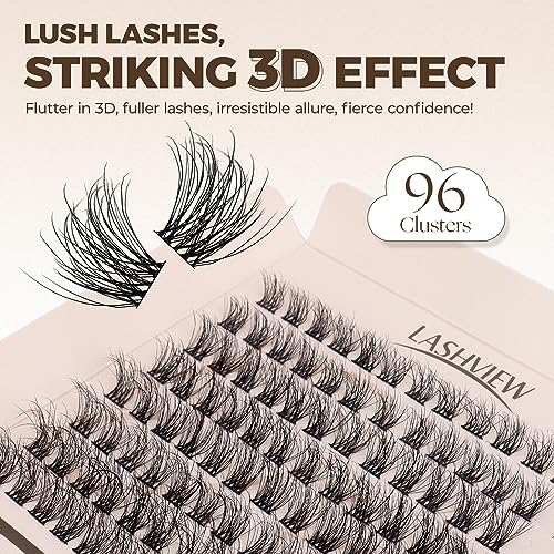 lashview diy lashes