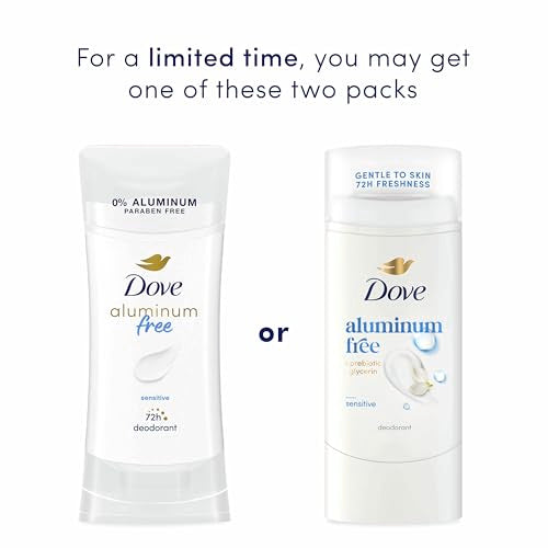 Sensitive Aluminum-Free Deodorant Stick for Long-Lasting Freshness - 2.4 oz