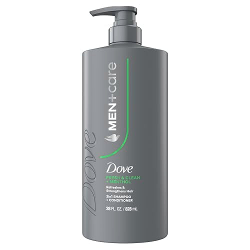 Dove Men+Care 2-in-1 Shampoo & Conditioner, 28 fl oz