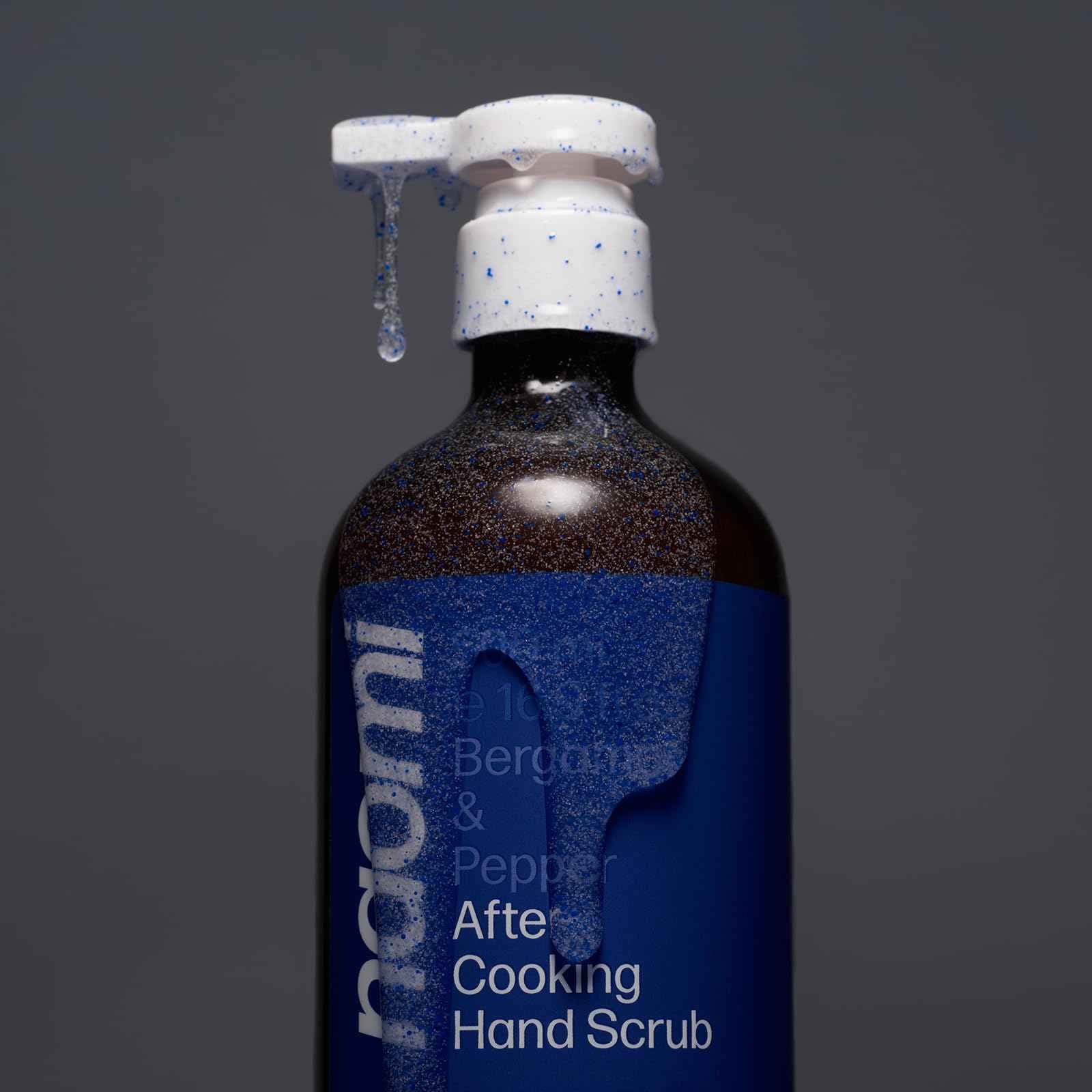 Naomi After-Cooking Hand Scrub | Exfoliating Hand Wash | Odor Neutralizing Kitchen Soap (Bergamot & Black Pepper)