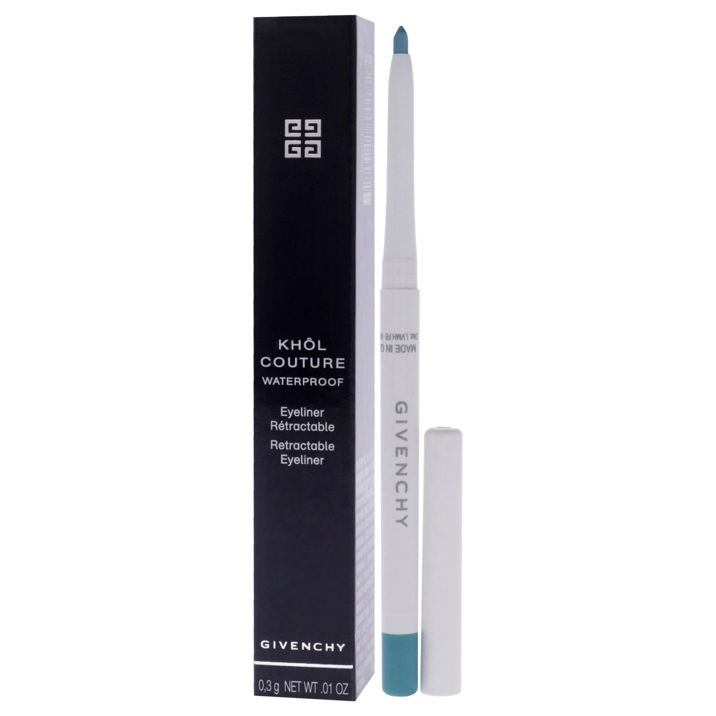 Givenchy Khol Couture Waterproof Eye Pencil - N03 Turquoise for Women - 0.01 oz Eye Pencil