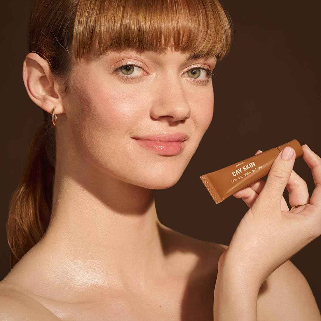 Isle Glow Lip Balm with SPF 30 (Pack of 3) - SPF Lip Balm w/Sea Moss, Aloe Stem Cells, Vitamin E & More - Vegan Lip Balm With Sunscreen - Non-Sticky & Glossy Hydrating Lip Balm for All Skin Tones