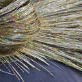 Fairy Hair Tinsel 40" - 100 Strands Champagne Sparkle