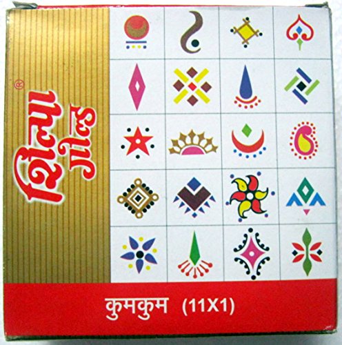 Shilpa Gold Kumkum 11 Shades Liquid Bindi