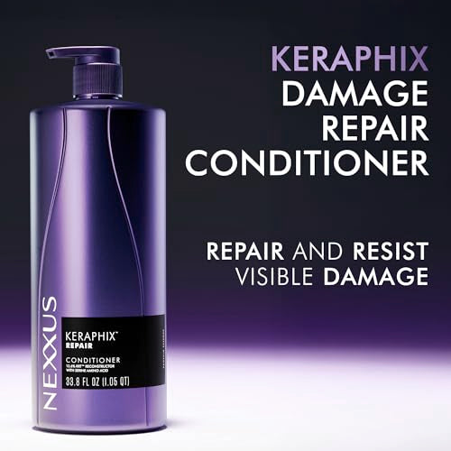 Nexxus KERAPHIX Conditioner for Damaged Repair Hair Powered by KRT Keratin Resistance Therapy with Liquid Crystal Amino Acids 33.8 fl oz