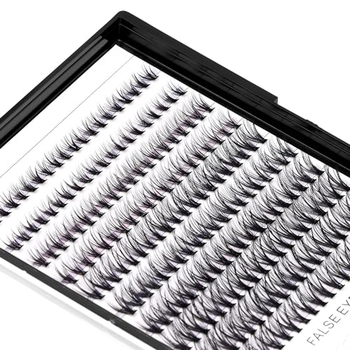 Vayator 20D False Eyelashes 200pcs Mixed 8-20mm D Curl