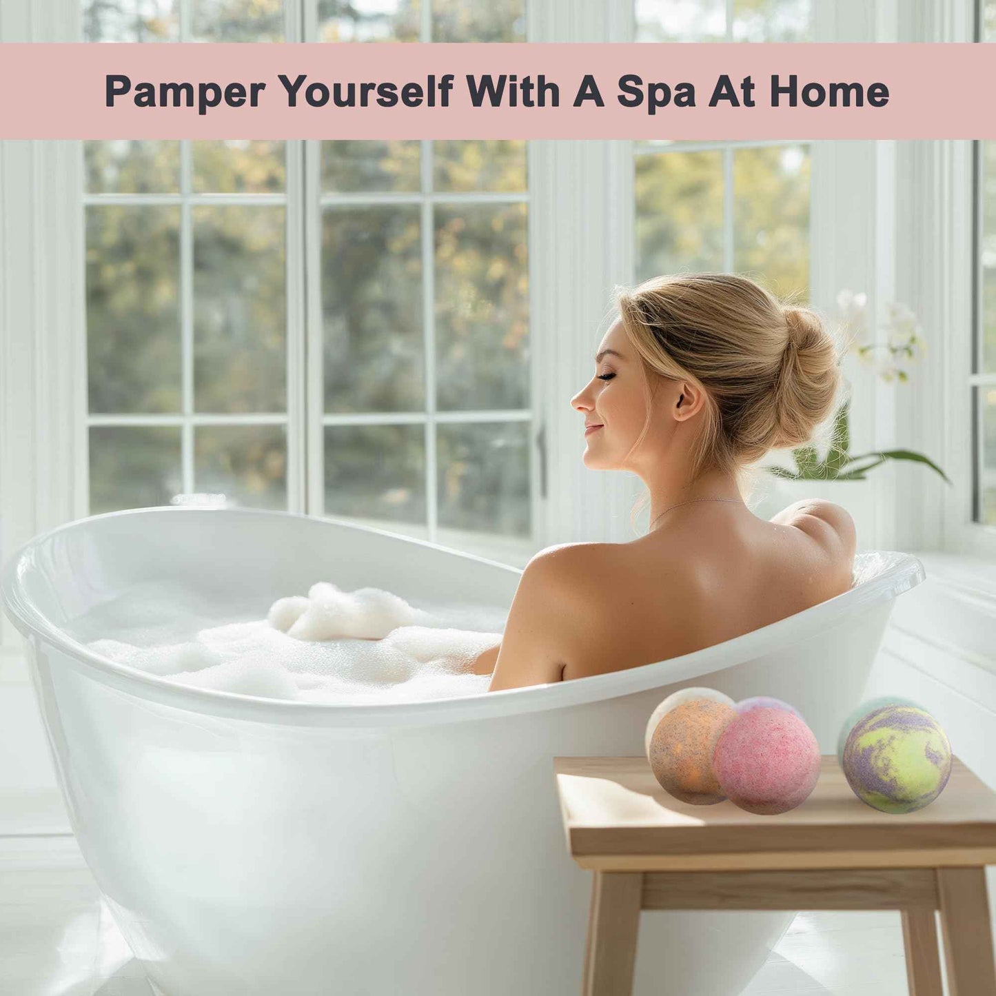 Luxury Bath Bombs for Women - Gift Set of 12 Large Bathbombs with Organic Essential Oils - Natural Vegan Soap for Moisturizing Fizzy Bubbles