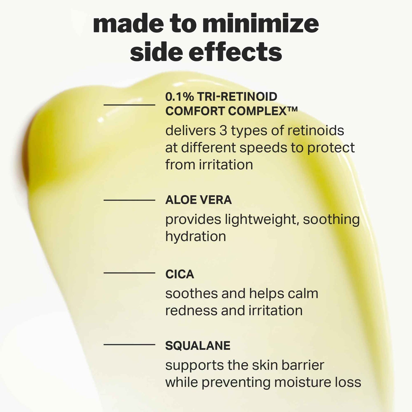 Cocokind Beginner Retinol Gel 0.1%, Improve the Appearance of Fine Lines and Uneven Texture without Irritation, Aloe and Cica to Prevent Dryness, 1 fl oz