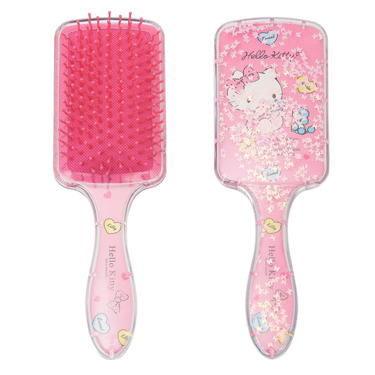 Cute Hair Brush for Women & Girls, Glide Through Tangles with Ease for Thick Curly Thin Long Short Dry & Wet Hair (Pink)