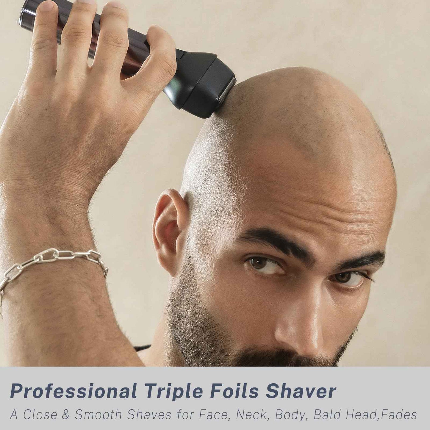 Beard Trimmer for Men, Electric Razors and Hair Clippers Set, Precision Dial Adjustable 20 Settings, All-in-One Shaving Kit for Mens Face Head Nose Body, IPX7 Waterproof Wet/Dry, USB-C Charge Dock