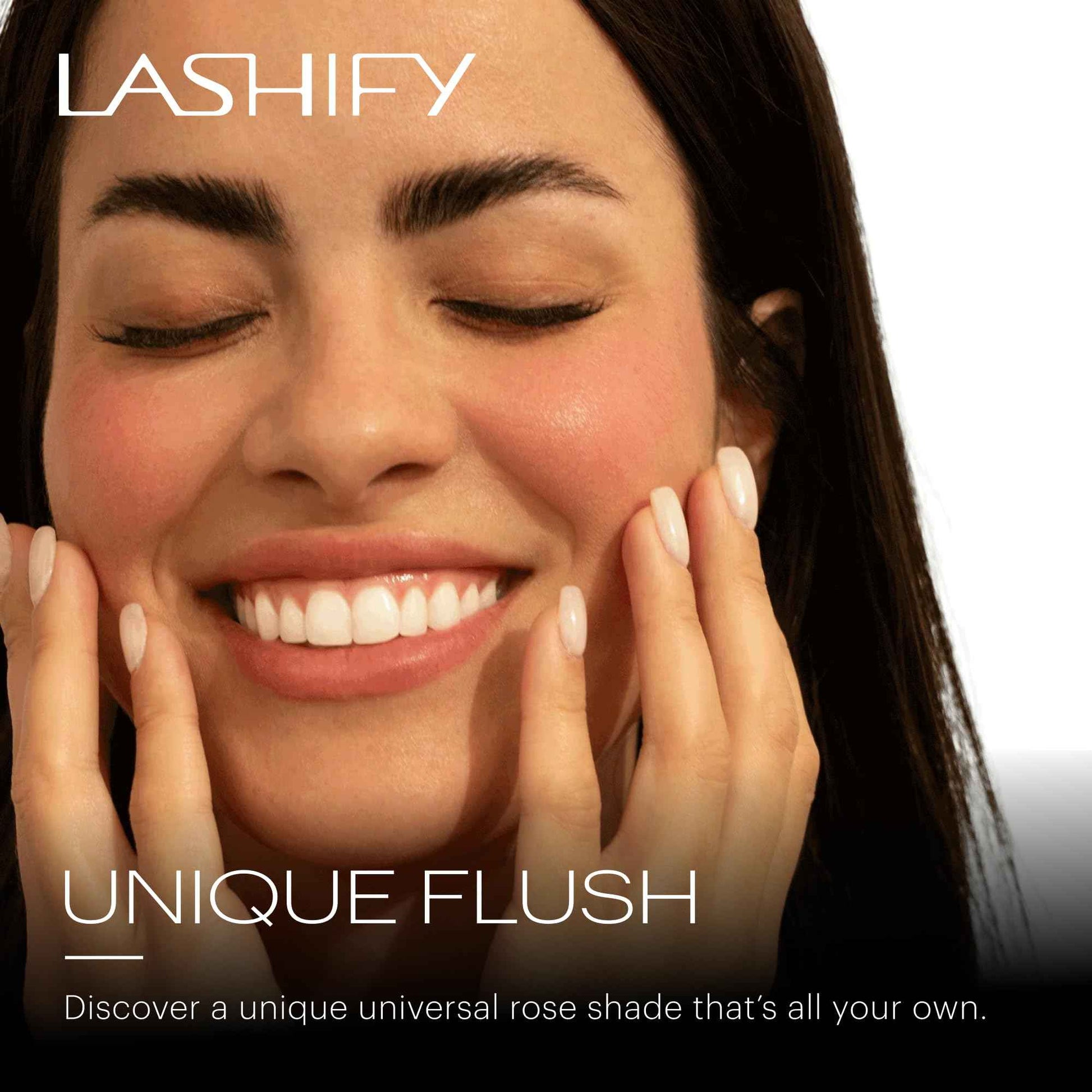 Lashify Flush for Cheeks and Lips - Compact All In One Stick - Sun-Kissed Glow for Cheeks and Lips